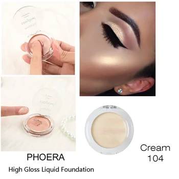 PHOERA Illumination Face Highlighter Cream Shimmer Contouring Makeup Highlight 8 Colors Brighten Face Glow Bronze BTZ1  TSLM2