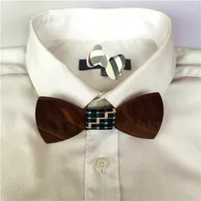 Лидер продаж года модные Для мужчин деревянный галстук-бабочка Аксессуары Свадебные События лиственных пород древесины галстук-бабочка для Для мужчин