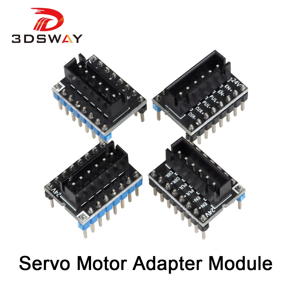 

3DSWAY 3D Printer Part 4pcs/lot External High Power Switching Module for Microstep Driver Lerdge 3D Printer Board Adapter Module