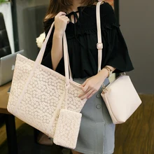 Bolsas de la jalea Transparente Bolso de Mano Bolsos de Las Mujeres de Cristal Transparente Bolsas De Playa 2017 Muchachas Del Color Del Caramelo Bolsos de Hombro A Prueba de agua 3 Unids/set