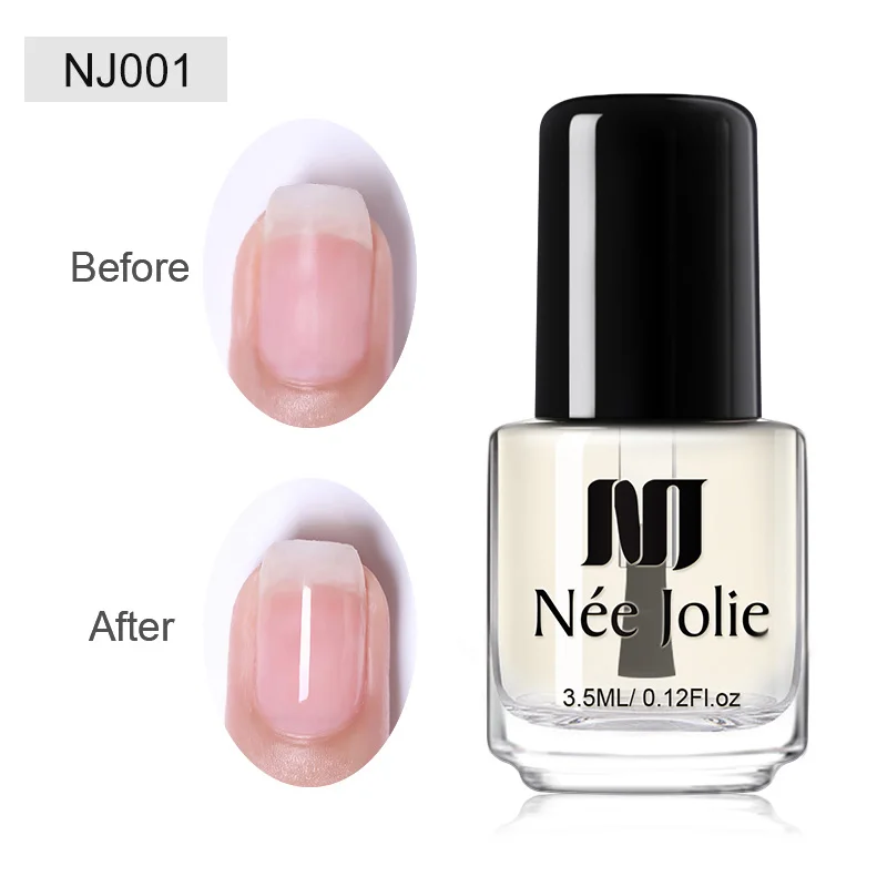 NEE JOLIE розовый лак для ногтей 3,5 мл/бутылка 36 чистых цветов 24 матовый блестящий эффект лак для нейл-арта - Цвет: Base oil-001