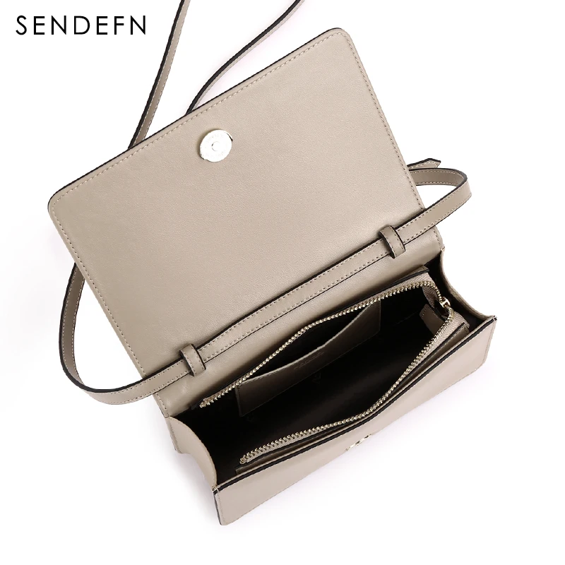 SENDEFN, модные сумки для женщин, сумка известного бренда, спилок, кожа, женская сумка через плечо, женская сумка через плечо, QH7088-5
