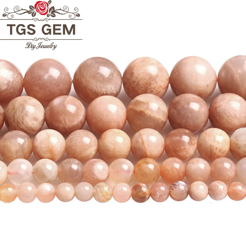 

Natural Stone Beads Natural Gem Sun Stone Beads Round Loose Beads For Bracelet Diy Jewelry Making 4 6 8 10 12mm