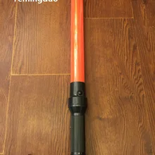 Наружная безопасная светящаяся палочка регулировщика, предупреждающий сигнал, мигающий ночью, палочка, палочка от руки, полицейский реф Батон 540 мм ночник