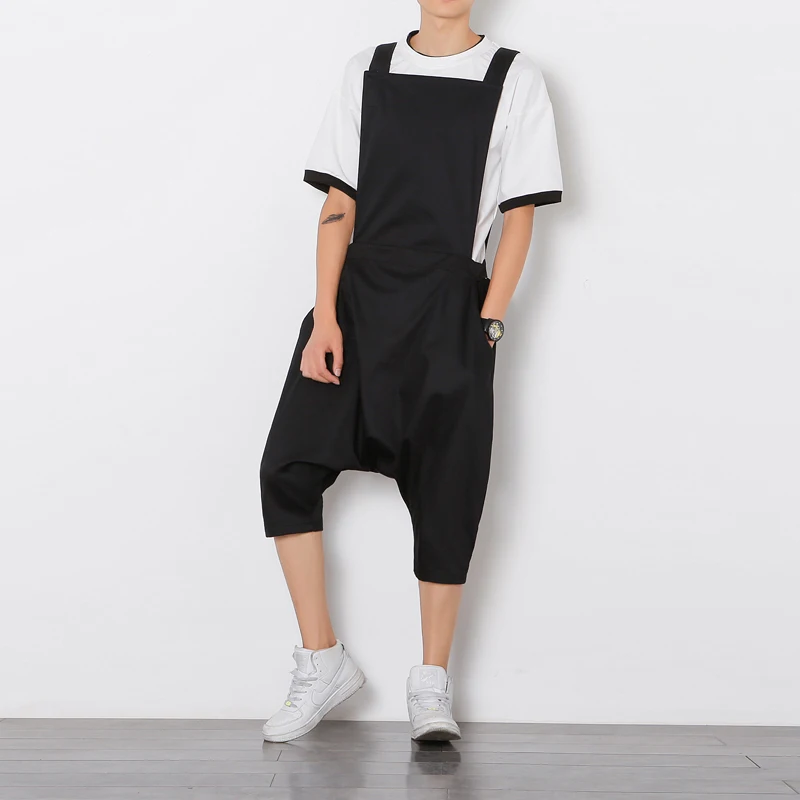 XS 6XL! 2018 Большие размеры Мужские Брюки Летний тренд мужской свободный комбинезон