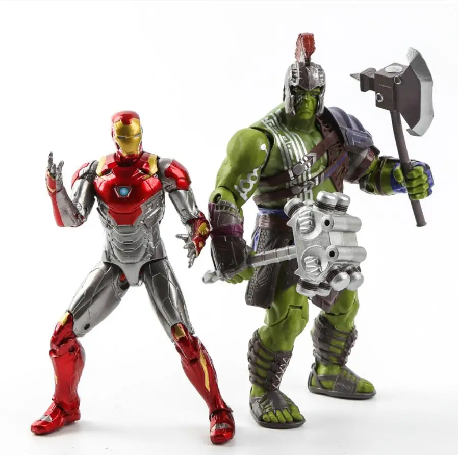

Marvel Avengers 4 Endgame Figure Iron man Hulk Buster Gigante PVC Figurine Ironman Statue Model Figures 18CM End Game Figure Toy