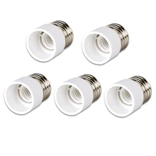 5 шт. держатель лампы конвертер E27 к E14/E14 к E27 светильник адаптер преобразования высокое качество материал огнестойкая лампа база