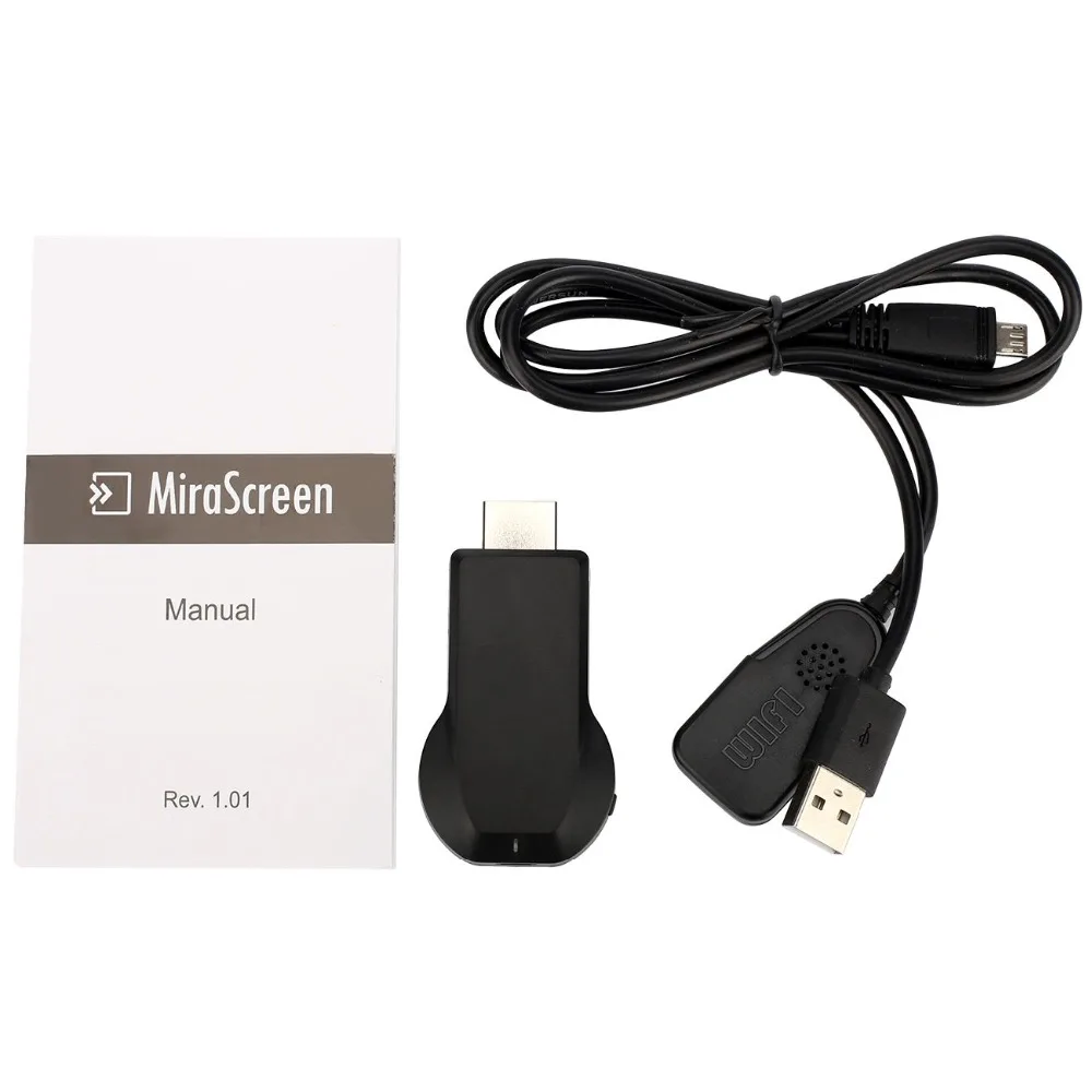 Mini Dongle de Exibição sem Fio 2.4g Wi-fi 1080p Airplay Dlna Miracast tv Pontos de acesso - Imagem 5