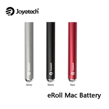 Batterie d'origine Joyetech eRoll MAC 180mAh batterie intégrée 11W max fit pour eRoll MAC cartouche Vape stylo style 5 pièces/paquet
