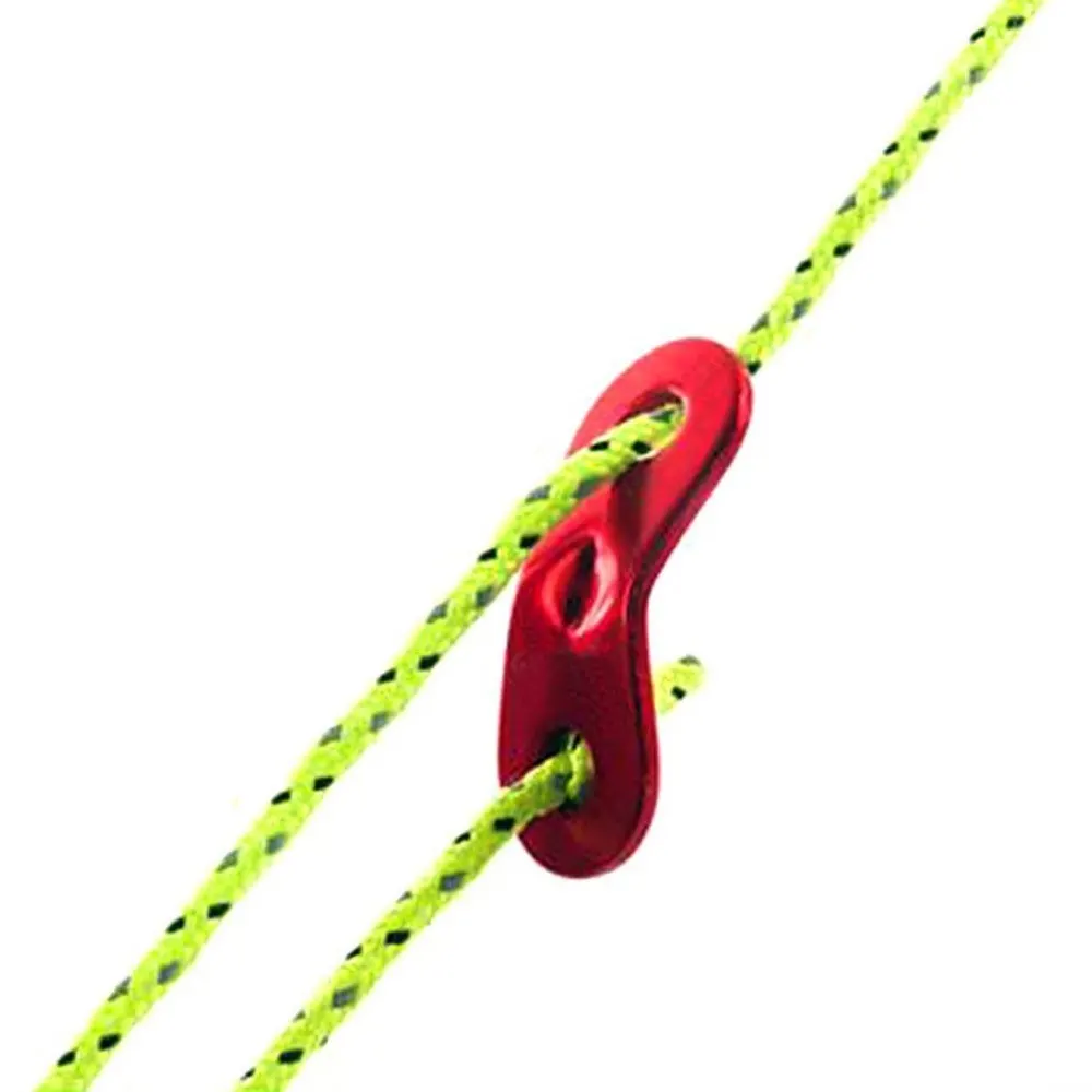 Goede Buiten Tent 8 Vorm Touw Pinda Stopper Aluminium Gesp Parachute Cord Lock Toggle Spanners Outdoor Camping