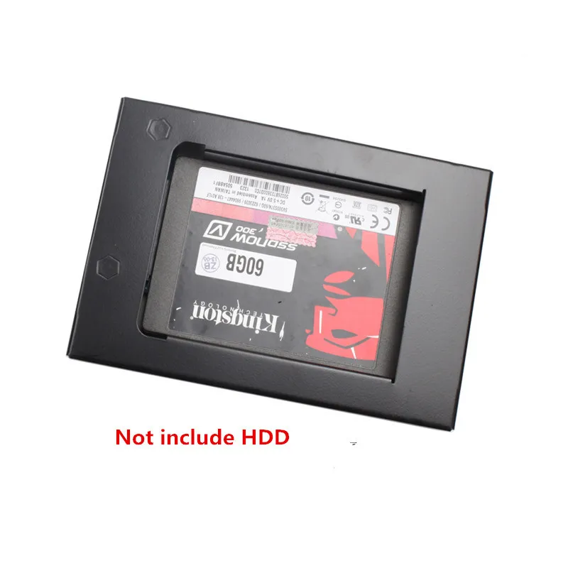 2 5 SATA HDD SSD to 3 5 SATA HDD Transfer Rack Tray less Metal Materia