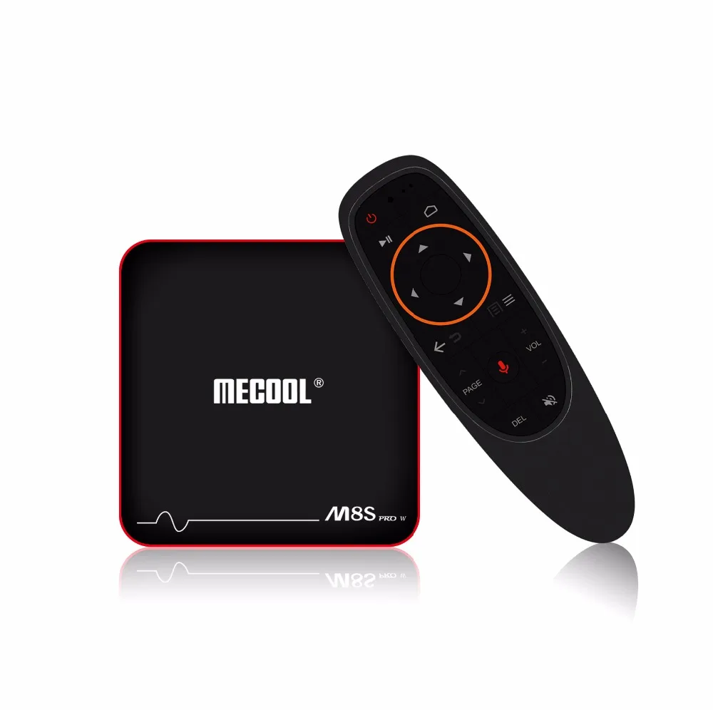 

Google Voice Control TV Box Android 7.1 OS M8S PRO W Amlogic S905W Quad Core 2GB 16GB with Voice Remote Control Stalker 4K HD