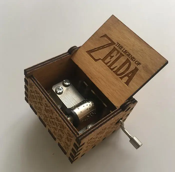 

Anonymity hand crank The Legend of Zelda Music Box For Christmas Day Gifts Game of Thrones theme