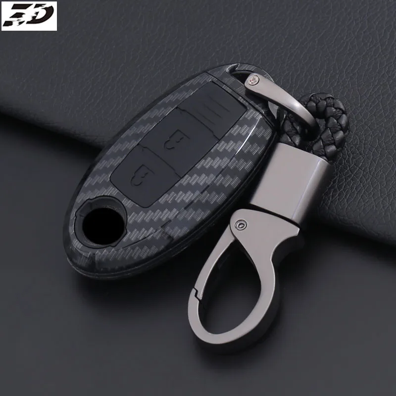 Carbon Fiber Silicone Fob Cover Key Cases For Nissan Versa Maxima Altima Rogue Armada Sentra Murano Infiniti FX35 QX60 Smart | Автомобили