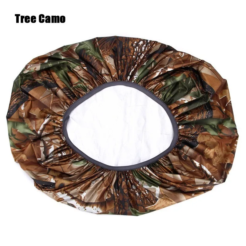 Tree camo Унисекс дождевик для сумок 35-70L Переносной Водонепроницаемый Анти-слеза пылезащитный рюкзак с УФ-защитой Кемпинг Туризм серебряное покрытие 16 цветов - Цвет: Tree camo