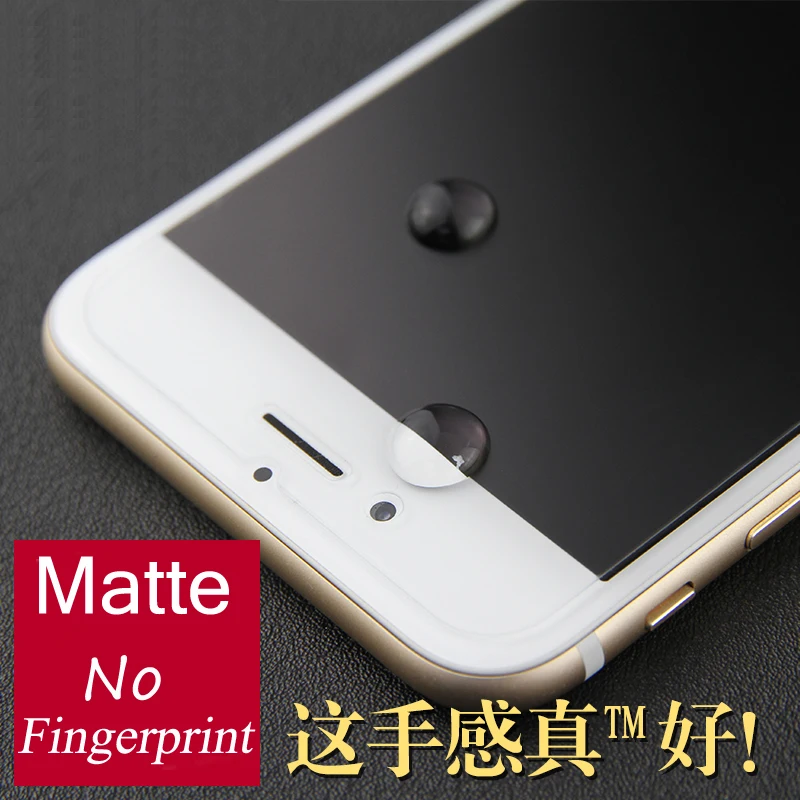 

9H 2.5D Matte Frosted Anti Fingerprint Tempered Glass Screen Protector for iPhone 6 6s 7 8 Plus X Xs Max XR 5 5S 5C SE 4 4S