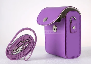 

Camera Video Bag PU Case Cover Pouch With Strap For Canon Nikon Sony Fujifilm Casio Olympus