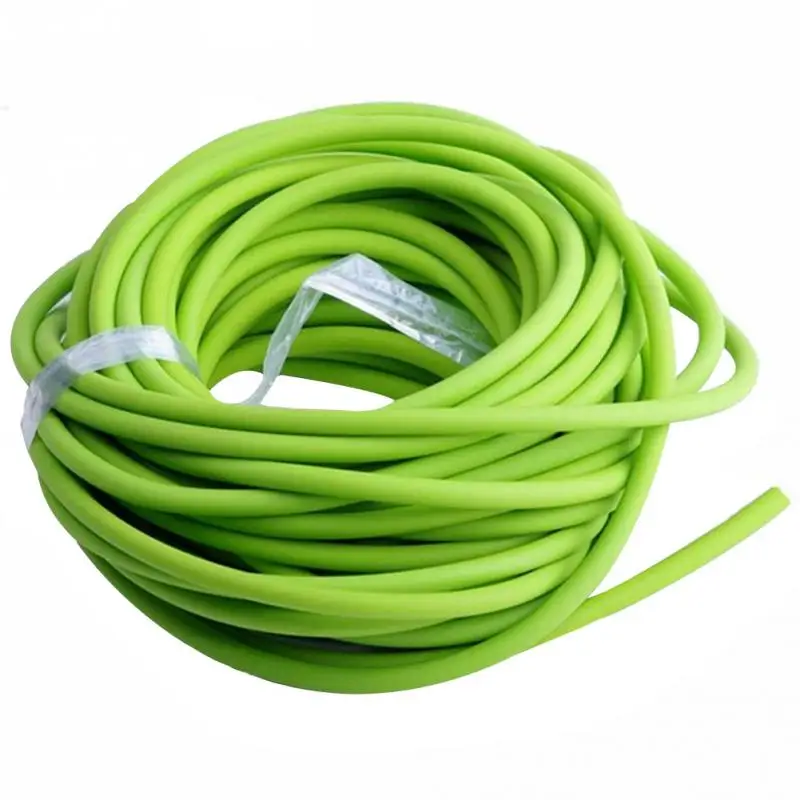 

5mm*5M Hunting Sling Shot Slings Rubber Sporting Natural Latex Tube Slingshot Green Color Replacement Band Accessories