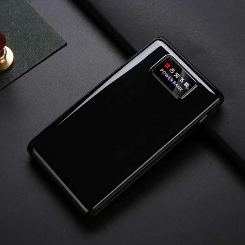 

C9 Free Welding Power Bank Shell LCD Screen Digital Display Power Bank Charger Module DIY Kits Powered By 6x 18650 Battery