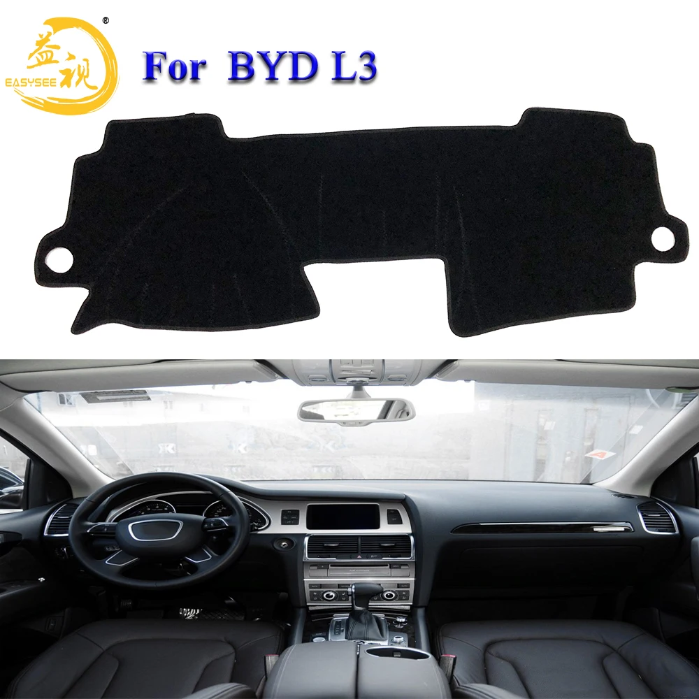 

Easysee For BYD L3 Dashmat Dash Mat Pad Sun Shade Dash Board Cover Carpet Dust proof Sun screen
