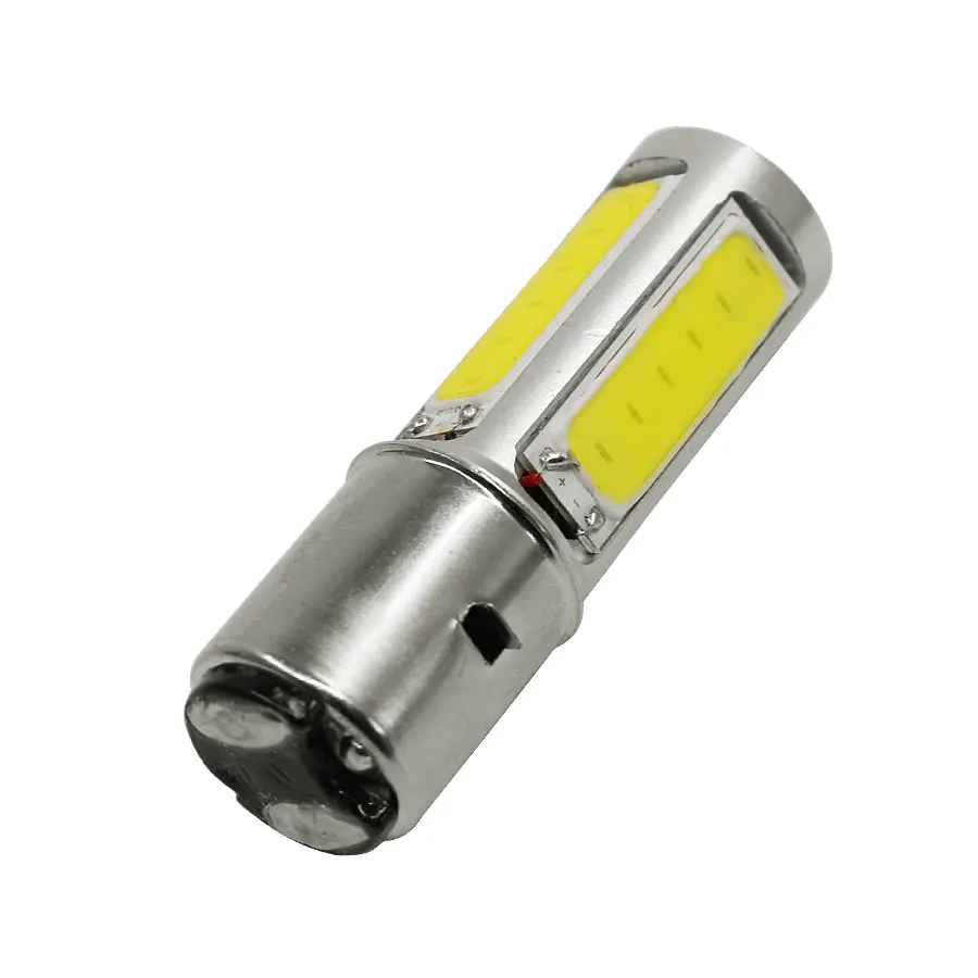 1 шт. белый DC12V 25 Вт DRL BA20D H6 E301 COB светодиодный светильник для мотоцикла Мопед ATV ДВИГАТЕЛЬ велосипед головной светильник лампа противотуманный светильник 6500K