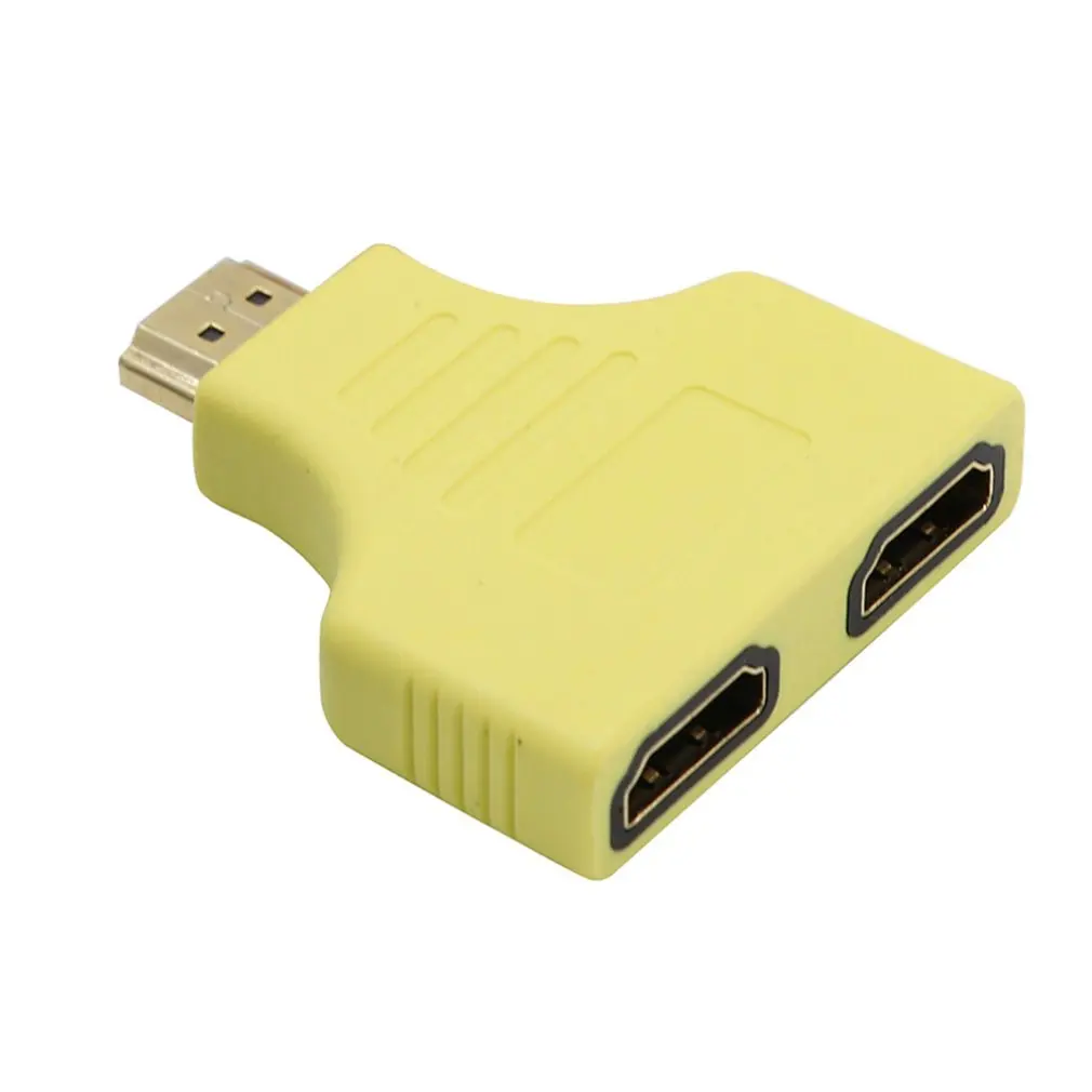 1080P HDMI порты Мужской 2 Женский 1 в 2 Out Splitter адаптер конвертер для ТВ дропшиппинг