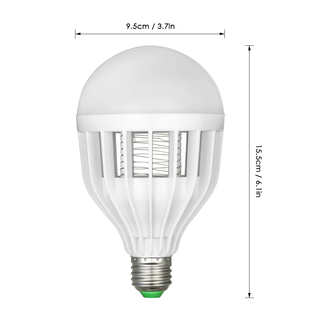 Многофункциональный E27 лампа УФ мухобойка комаров убийца лампы электронный вредителями Fly Zapper светильник Крытый SMD2835 светодиодный свет