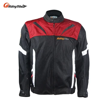 

Riding Tribe arrival Super Speed Textile Motorcycle Jacket/summer models mesh fabric/breathable / Reflective at night JK-38