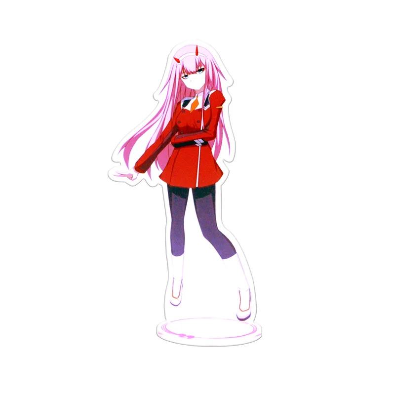 Аниме дорогой в франксе Zero Two фигурка на акриловой подставке настольное