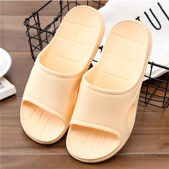 

Women's Shower Pool Sandal Slippers Soft Ultra Lightweight Soild Bath Slippers home Female Casual Comfy Flat Soft beach Slippers