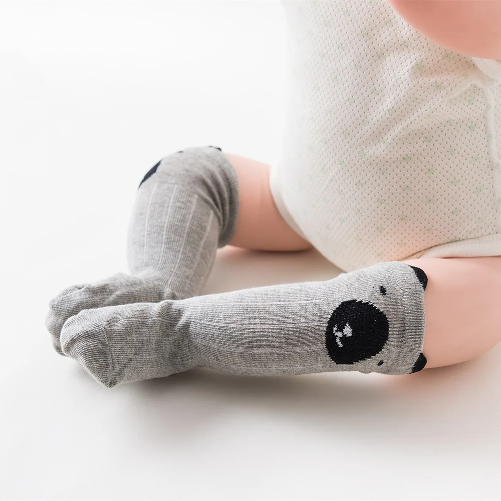 Носки для малышей весенне-осенние носки для малышей с героями мультфильмов хлопковые длинные гетры для новорожденных осенние носки для малышей - Цвет: C