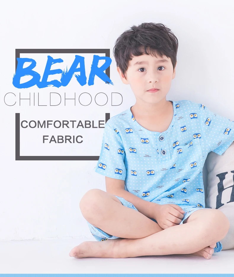 boy pajamas short_1