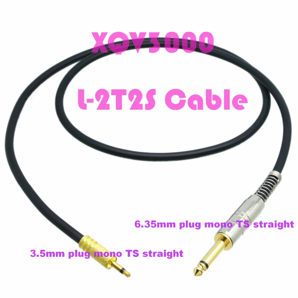 

3.5mm plug to 6.35mm male mono TS Audio Aux DIY Cable L-2T2S Cord High quality 3FT