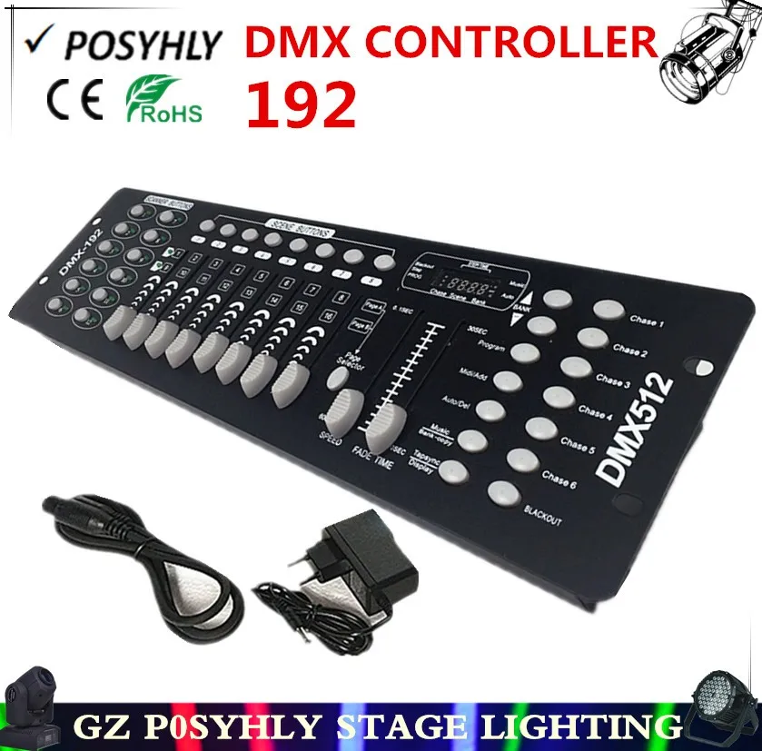 Новинка! 192 DMX контроллер сценические огни dmx512 консоль профессиональное dj оборудование Новинка