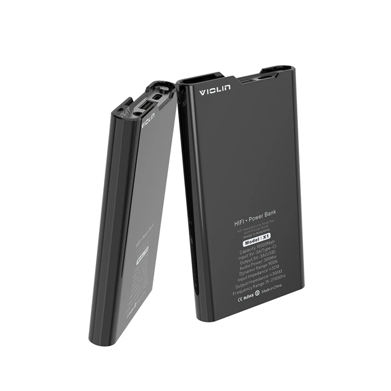LEORY 10000mah Headphone Earphone Amplifier HIFI Magic Sound Power DAC Decoding Portable Mobile Charging Treasure Two in One