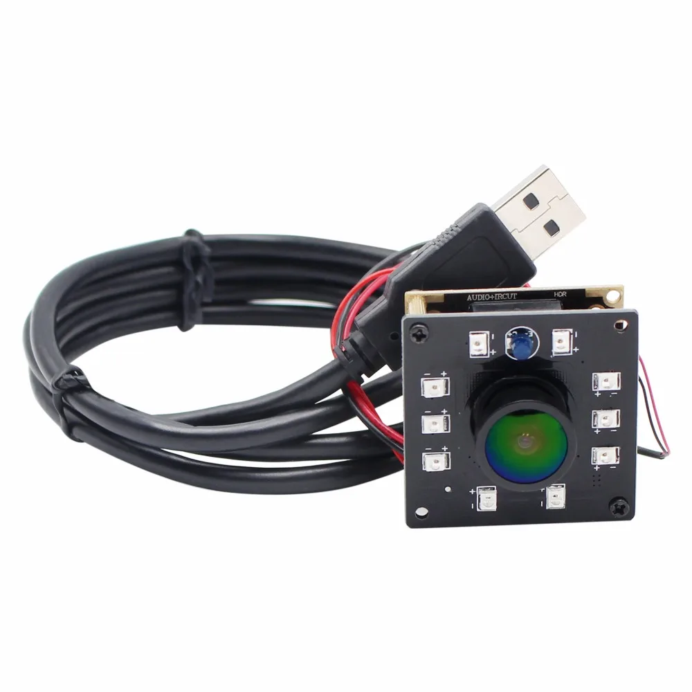 Инфракрасная usb веб камера ELP 1MP HD OV9712 CMOS H.264 /MJPEG модуль камеры видеонаблюдения ик