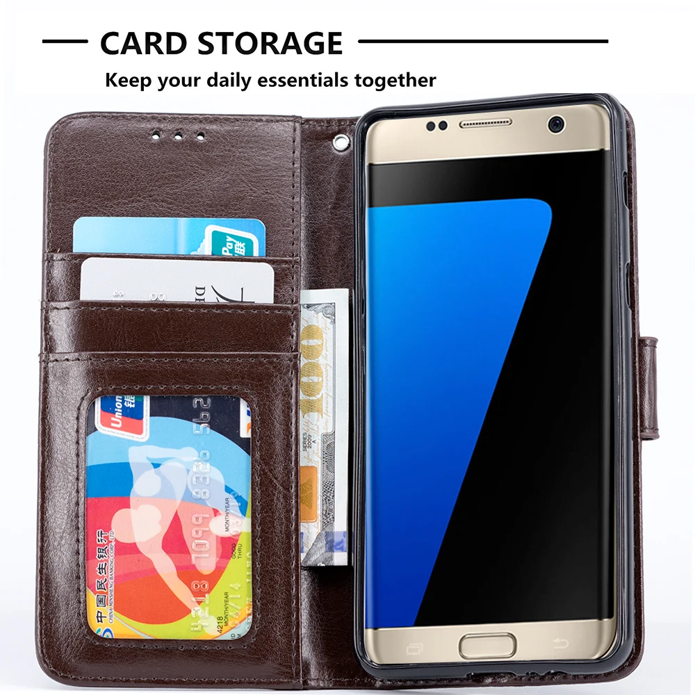 IDOOLS бумажник чехол для samsung galaxy J6 2018 из кожи ПУ и ТПУ с откидной крышкой Coque Крышка
