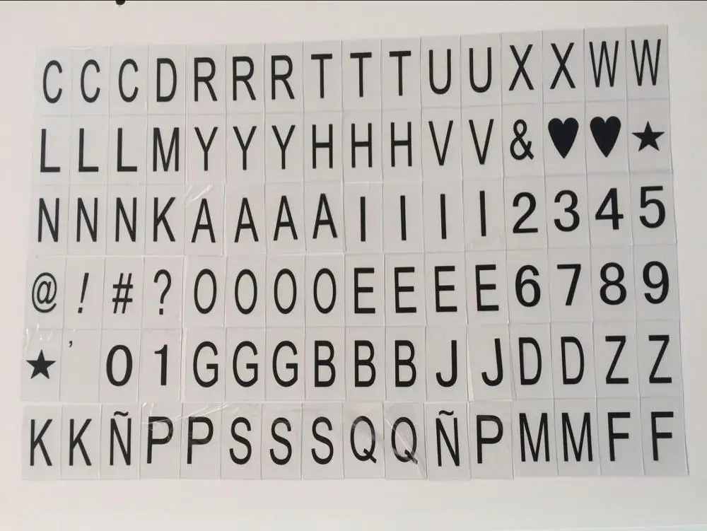 letters_for_A4_light_box
