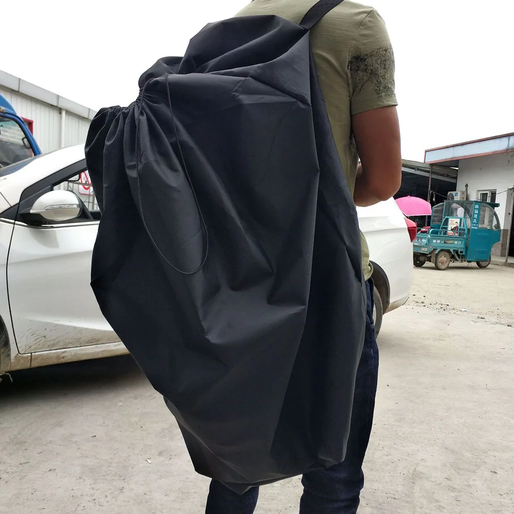 

Car Safety Seat Storage Bag With Shoulder Straps Oxford Cloth Cover Car Children Travel Foldable Organizer Portable Dustproof #