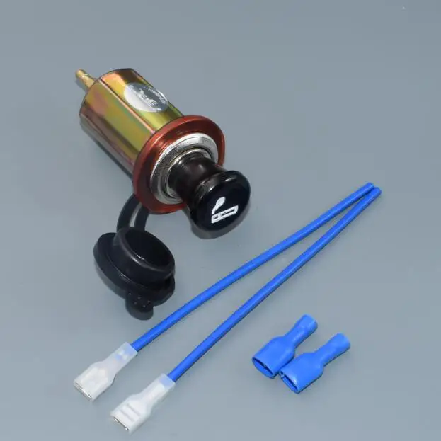 Shhworld Sea двойная розетка для автомобильного прикуривателя Разветвитель 12В USB 2.1A 1A адаптер питания зарядное устройство вольтметр - Название цвета: lighter