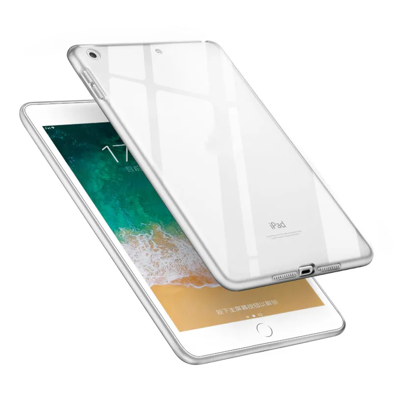 

Applicable to iPad 2 3 4 Case 2019 Transparent Soft TPU Gel Silicone Case Back Skin Protection Transparent Case for iPad 2 3 4