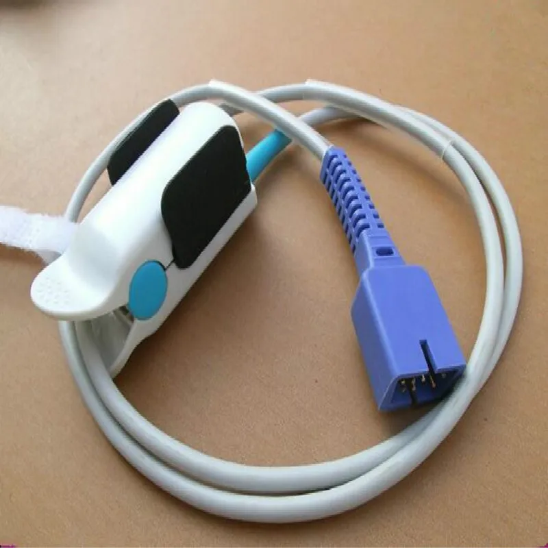 10 шт./Лот совместимый с Nellcor DB7 Pin датчик Spo2 FingerCilp для взрослых пульсоксиметра