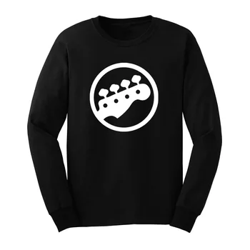 

Mens Bass Tuning Pegs Graphic Long Sleeve Adult T-Shirts Casual Men Tee