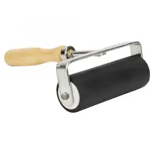 10 см краска роликовая щетка резиновый ролик DIY Изысканный компактный резиновый ролик керамическая глина моделирующий ролик для керамического искусства