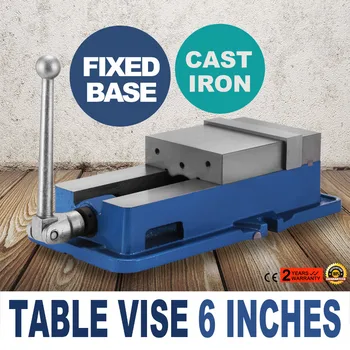 

Precision Milling Vise 6 Inch ACCU Lock Vise with 6 Inch Jaw Width Milling Drilling Machine Lock Down Vise Bench Clamp