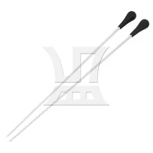 Yibuy 1 пара 1" Дирижер Батон с черная ручка из АБС