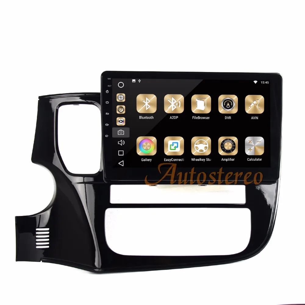 

10.2" Inch Eight core Android 8 Car NO DVD player AutoStereo unit for Mitsubishi OUTLANDER 2014 2015 2016 2017 multimedia SatNAV