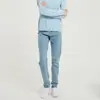 Wixra Basic Jeans Soft Pants Harem Jeans Female Straight All Match Basic High Waist Jeans Femme Long Denim Pants For Women ► Photo 2/6