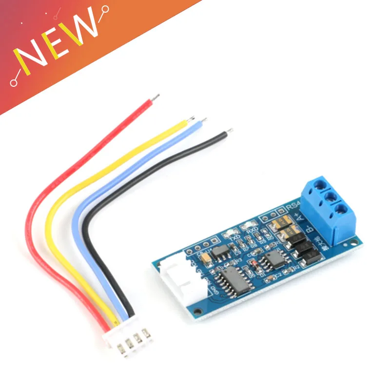 

TTL to RS485 Power Supply Converter Board 3.3V 5V Hardware Auto Control Module For Arduino AVR Wide Voltage Singal Indicator