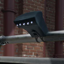 Free shipping LED Grill Light with Silicone Cover Black barbecue Grill Light weather proof BBQ Light Five Powerful LED bulbs